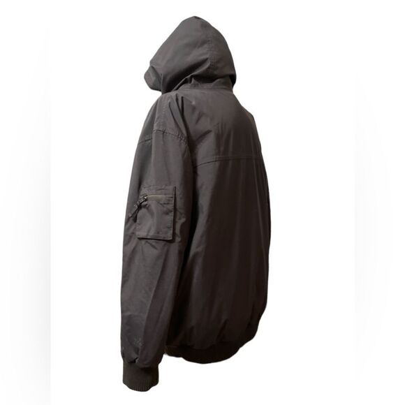 The North Face Men's Black Full Zip Down Hyvent Coat - Picture 2 of 9